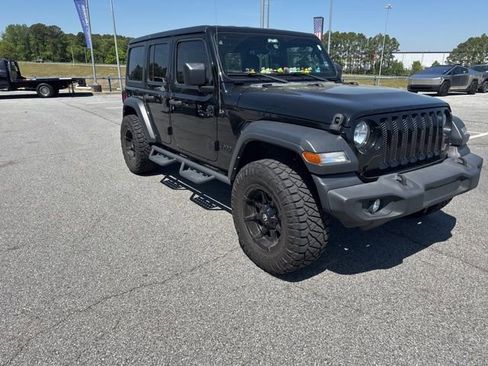Used 2022 Jeep Wrangler Unlimited Sport image 1
