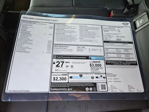 New 2026 MINI Cooper Countryman S w/ Comfort Package Max image 18