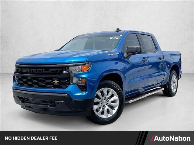 Used 2022 Chevrolet Silverado 1500 Custom RWD image 1