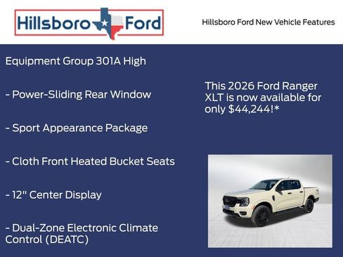 New 2026 Ford Ranger XLT image 5