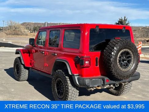 Certified 2022 Jeep Wrangler Unlimited Rubicon w/ Xtreme Recon 35" Tire Package image 3