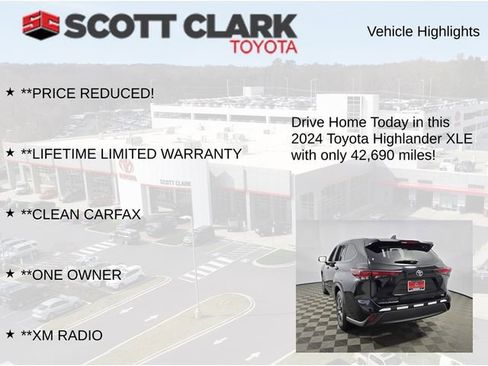Used 2024 Toyota Highlander XLE image 12