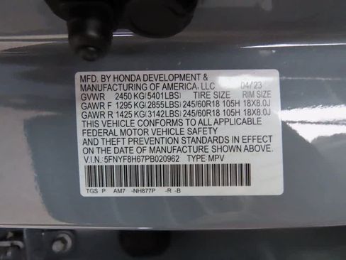 Certified 2023 Honda Passport TrailSport image 29