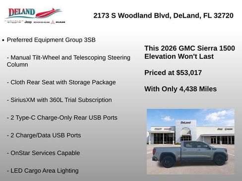 Used 2026 GMC Sierra 1500 Elevation w/ Elevation Premium Package AWD/4WD image 18