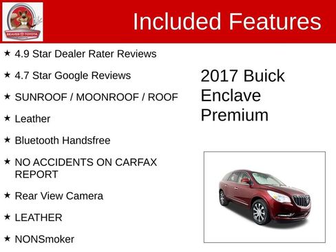 Used 2017 Buick Enclave Premium w/ Experience Buick Package image 4