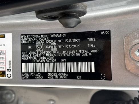 Used 2020 Toyota 4Runner Limited image 35