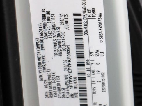 Used 2023 Ford F150 XLT w/ Equipment Group 302A High image 33