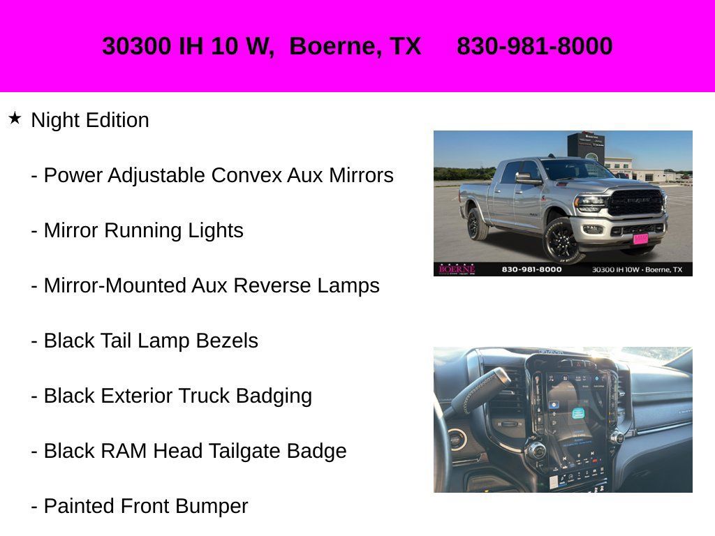 Used 2022 RAM 2500 Limited w/ Night Edition AWD/4WD image 34
