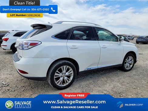 Used 2011 Lexus RX 450h AWD w/ Premium Pkg image 4