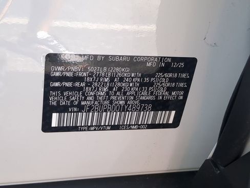 New 2026 Subaru Outback Premium AWD/4WD image 34