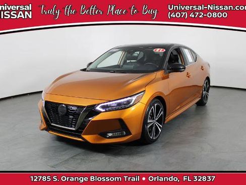 Certified 2021 Nissan Sentra SR w/ SR Premium Package image 1