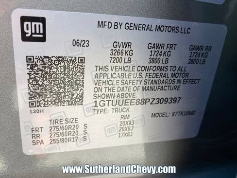 Used 2023 GMC Sierra 1500 AT4 w/ AT4 Premium Package AWD/4WD image 64