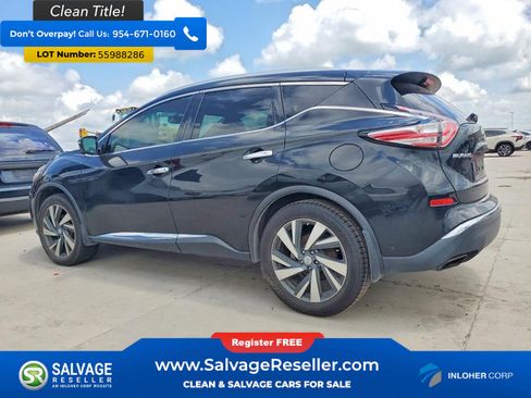 Used 2015 Nissan Murano Platinum w/ Platinum Technology Package AWD/4WD image 3