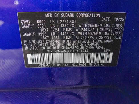 Used 2026 Subaru Ascent Premium AWD/4WD image 54