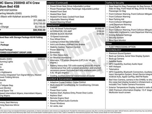 Used 2025 GMC Sierra 2500 AT4 AWD/4WD image 2