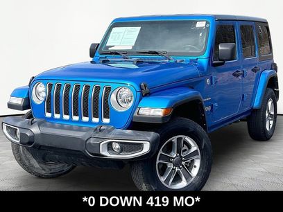 Used 2021 Jeep Wrangler Unlimited Sahara
