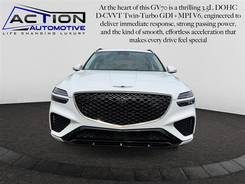 Used 2024 Genesis GV70 3.5T Sport w/ Sport Prestige Package AWD/4WD image 3