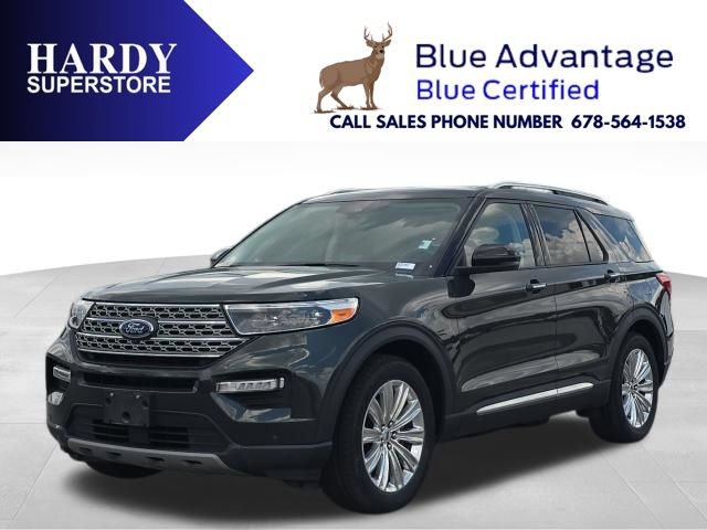 Certified 2023 Ford Explorer Limited w/ Limited Technology Package RWD image 1