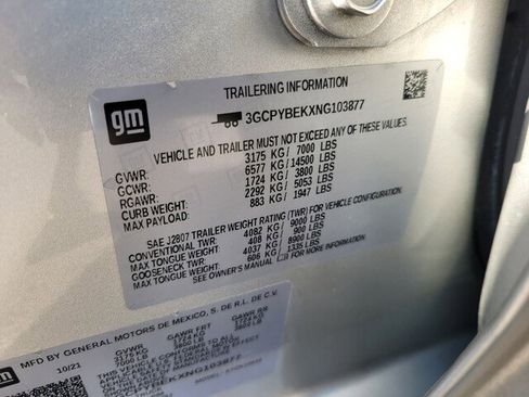 Used 2022 Chevrolet Silverado 1500 Custom image 25