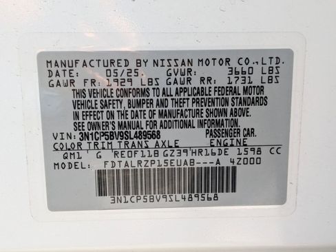 Used 2025 Nissan Kicks Play S image 27