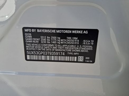 New 2026 BMW X3 xDrive30 w/ Convenience Package image 19