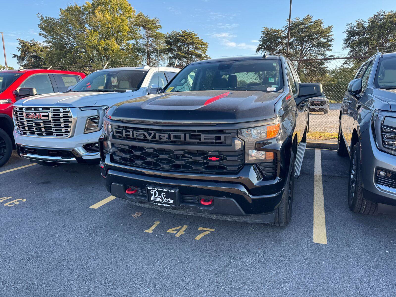 Used 2022 Chevrolet Silverado 1500 Custom w/ LPO, Dark Essentials Package AWD/4WD image 3