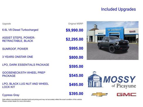 New 2026 Chevrolet Silverado 2500 ZR2 w/ LPO, Dark Essentials Package AWD/4WD image 9