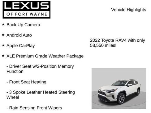 Used 2022 Toyota RAV4 XLE Premium AWD/4WD image 8