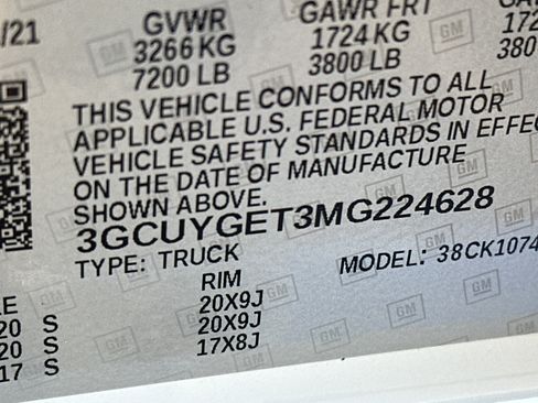 Used 2021 Chevrolet Silverado 1500 LTZ w/ LTZ Premium Package image 34