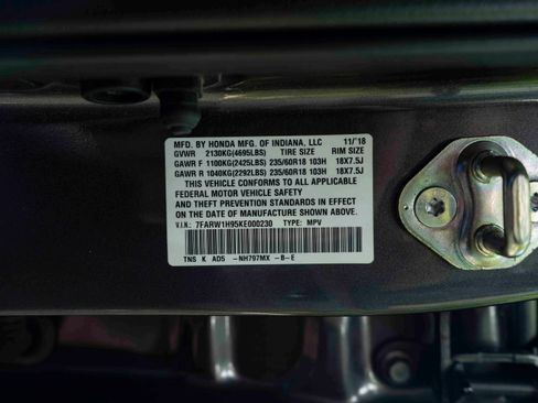 Used 2019 Honda CR-V Touring image 45
