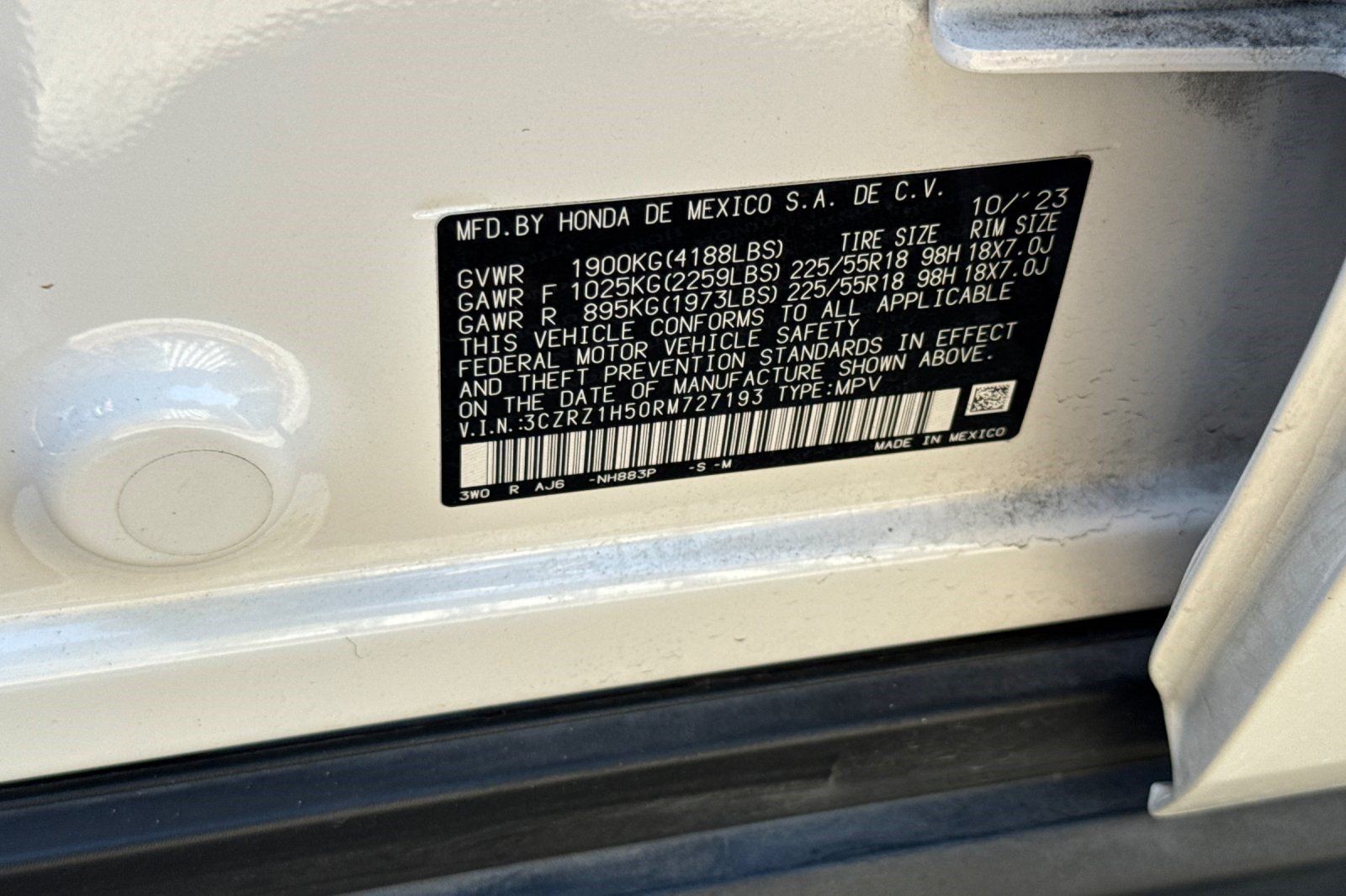 Used 2024 Honda HR-V Sport image 40