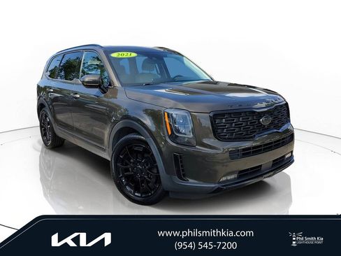 Used 2021 Kia Telluride SX w/ Nightfall Edition Package AWD/4WD image 1