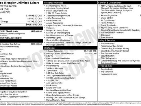 Used 2016 Jeep Wrangler Unlimited Sahara w/ Connectivity Group image 15