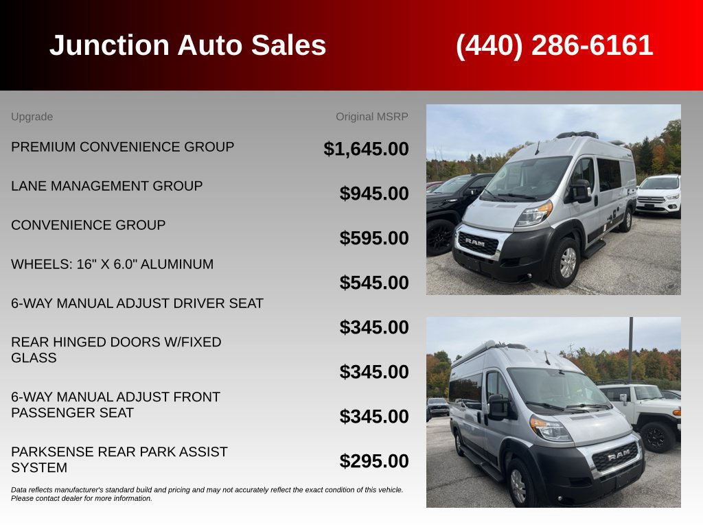 Used 2022 RAM ProMaster 1500 w/ Premium Convenience Group FWD image 5
