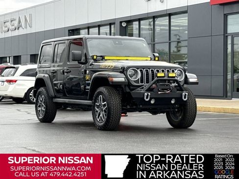 Used 2024 Jeep Wrangler Unlimited Sahara AWD/4WD image 1