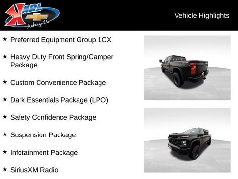 Used 2023 Chevrolet Silverado 2500 Custom w/ Custom Convenience Package image 2