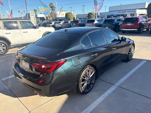 Used 2024 INFINITI Q50 Red Sport 400 w/ Black Opal Edition RWD image 6
