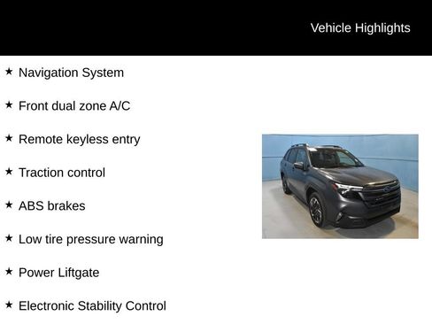 Used 2025 Subaru Forester Premium AWD/4WD image 33