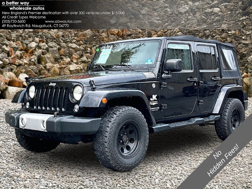 Used 2014 Jeep Wrangler Unlimited Sahara w/ Connectivity Group AWD/4WD image 1