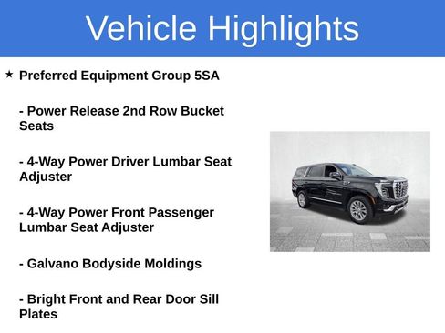 Certified 2025 GMC Yukon Denali AWD/4WD image 4