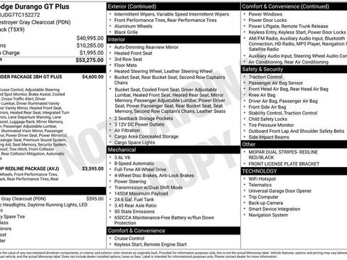 New 2026 Dodge Durango GT image 3