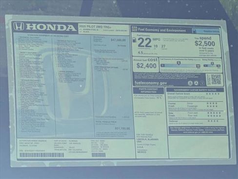 New 2025 Honda Pilot Touring image 18