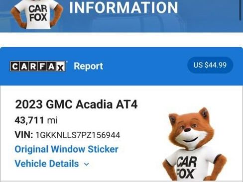 Used 2023 GMC Acadia AT4 w/ GMC Pro Grade Package AWD/4WD image 5