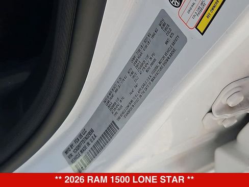 New 2026 RAM 1500 Lone Star AWD/4WD image 38