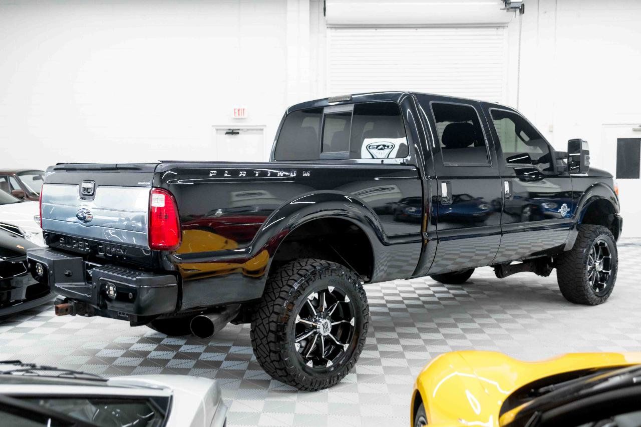 Used 2014 Ford F250 Platinum w/ FX4 Off-Road Package AWD/4WD image 8
