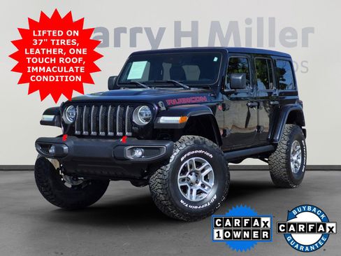 Used 2021 Jeep Wrangler Unlimited Rubicon AWD/4WD image 1