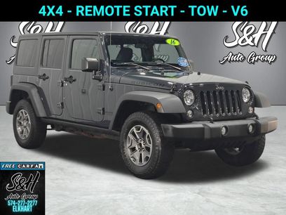 Used 2016 Jeep Wrangler Unlimited Rubicon w/ Connectivity Group