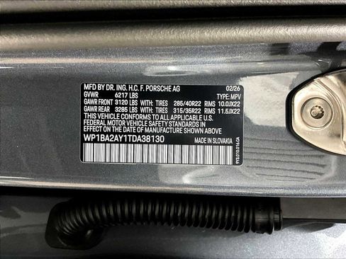 New 2026 Porsche Cayenne Coupe AWD/4WD image 23