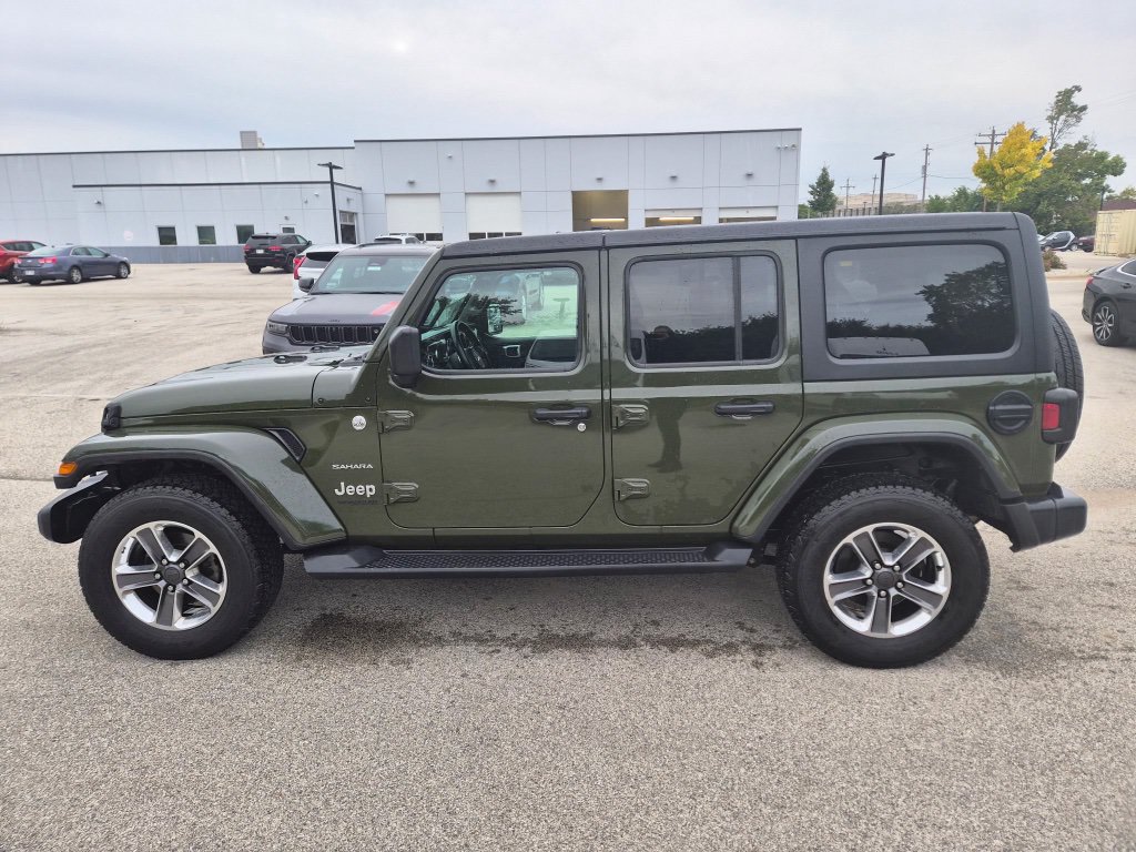 Used 2021 Jeep Wrangler Unlimited Sahara AWD/4WD image 4