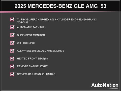 Used 2025 Mercedes-Benz GLE 53 AMG 4MATIC Coupe image 3